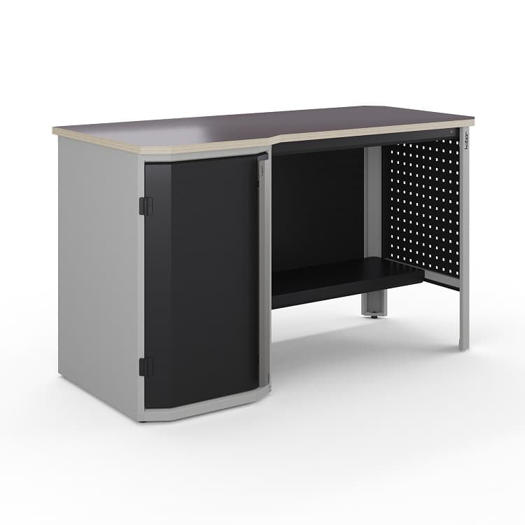 Верстак слесарный однотумбовый Kobor Expert MW.1L-120/70