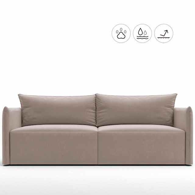 Диван Мастерфабрик Оландайв Kenya beige ткань велюр