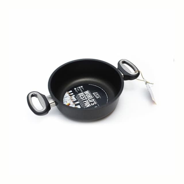 Кастрюля 3 л, 24х8 см без крышки алюминий, AMT, арт. 70001299
