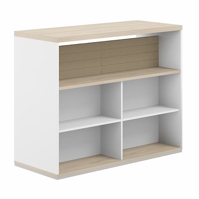 Стеллаж-комбо 1238 двухсторонний Norden Allegro AG.254.402.654.BG с топом и экраном тканевым низким