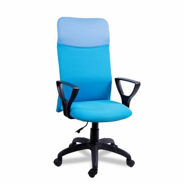 Кресло компьютерное Мирэй Астра А Гольф ТОП ТГ (голубой), ткань цветная серия В