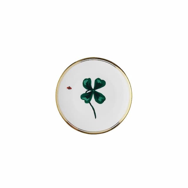 Тарелка 17 см Bitossi La Tavola Scomposta FTB00263 Quadrifoglio