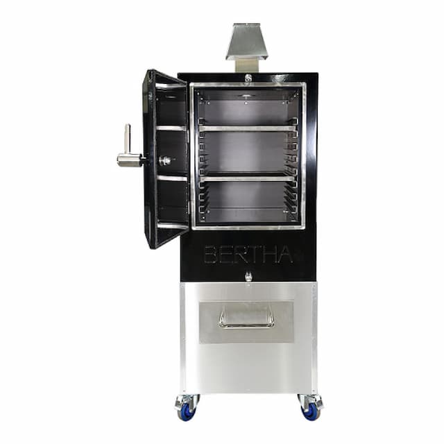 Угольная печь BERTHA V2 with Black Door Bertha-Black