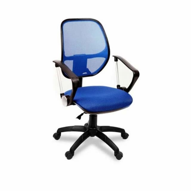 Кресло компьютерное Мирэй Марс new РС900 синхро (синий), ткань цветная серия В