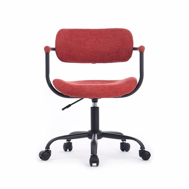 Кресло RV DESIGN Kolin W-231 чёрный каркас/красная ткань