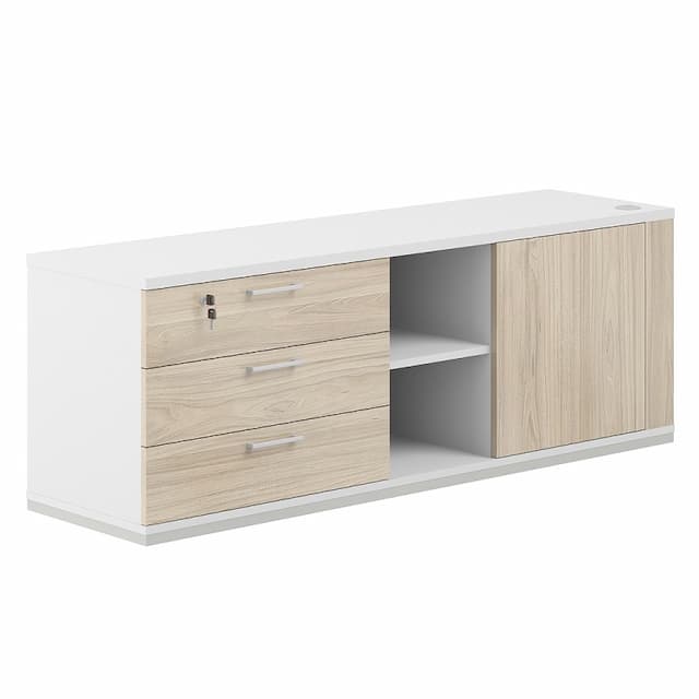 Тумба опорная левая Norden Allegro AG.295.WH.WH.AR.L