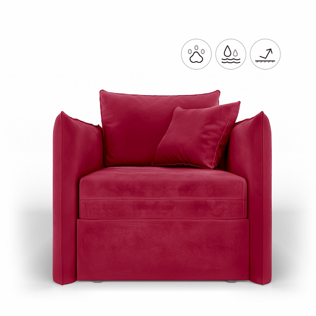 Кресло Мастерфабрик Виви Нью ТТ Happy 437 ткань рогожка