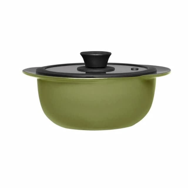 Кастрюля керамическая с крышкой D23.5см/1,3л OXFORD EUCALIPTO, 129235, BM03-4510