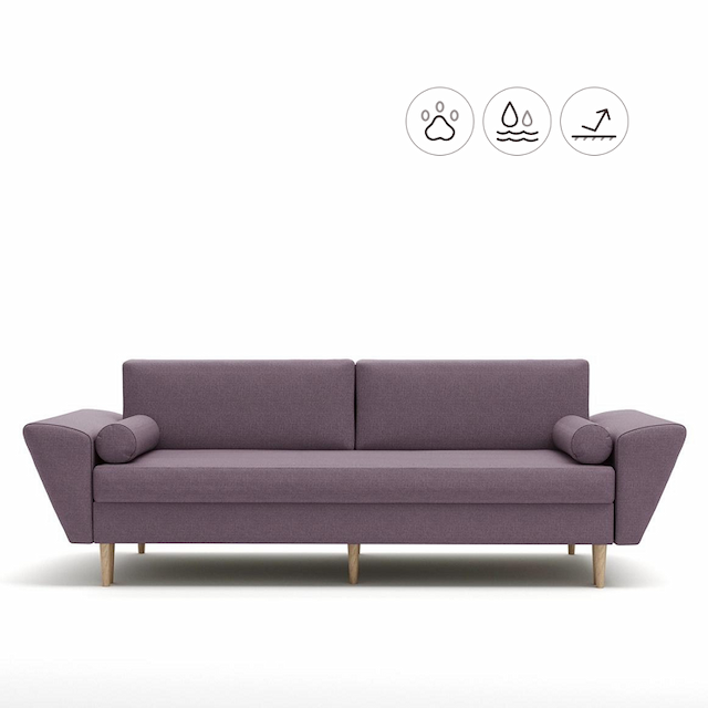 Диван Мастерфабрик Мазего Kenya violet ткань велюр