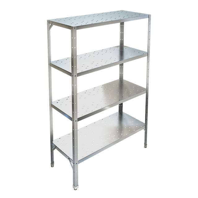 Стеллаж с перфорированными полками Техно-ТТ СТР-514/1200