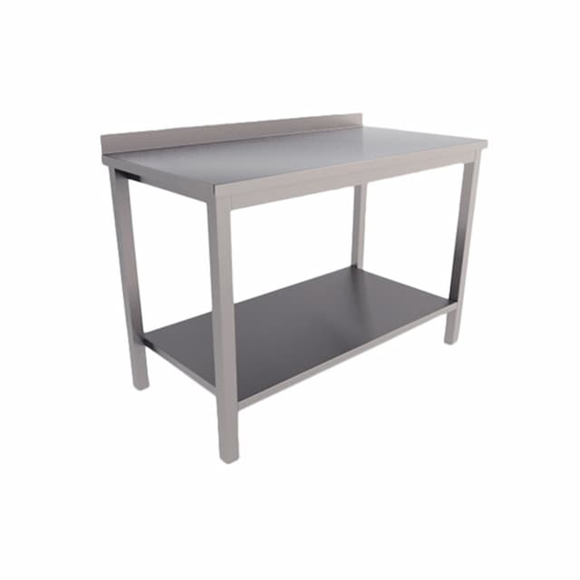 Стол разделочный пристенный с бортом Cryspi СРПН Э1 СП 700х700