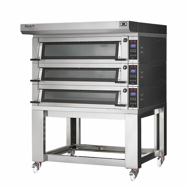 Печь подовая с подставкой без направляющих APACH BAKERY LINE E4LK6L DPBI-T